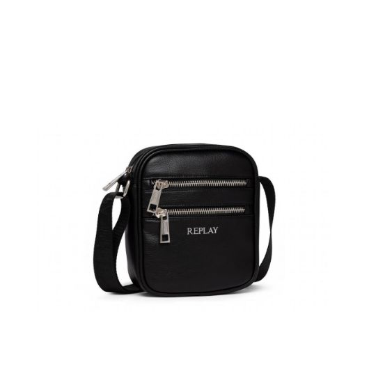 Снимка на REPLAY MEN'S CROSSBODY BAG WITH HAMMERED EFFECT