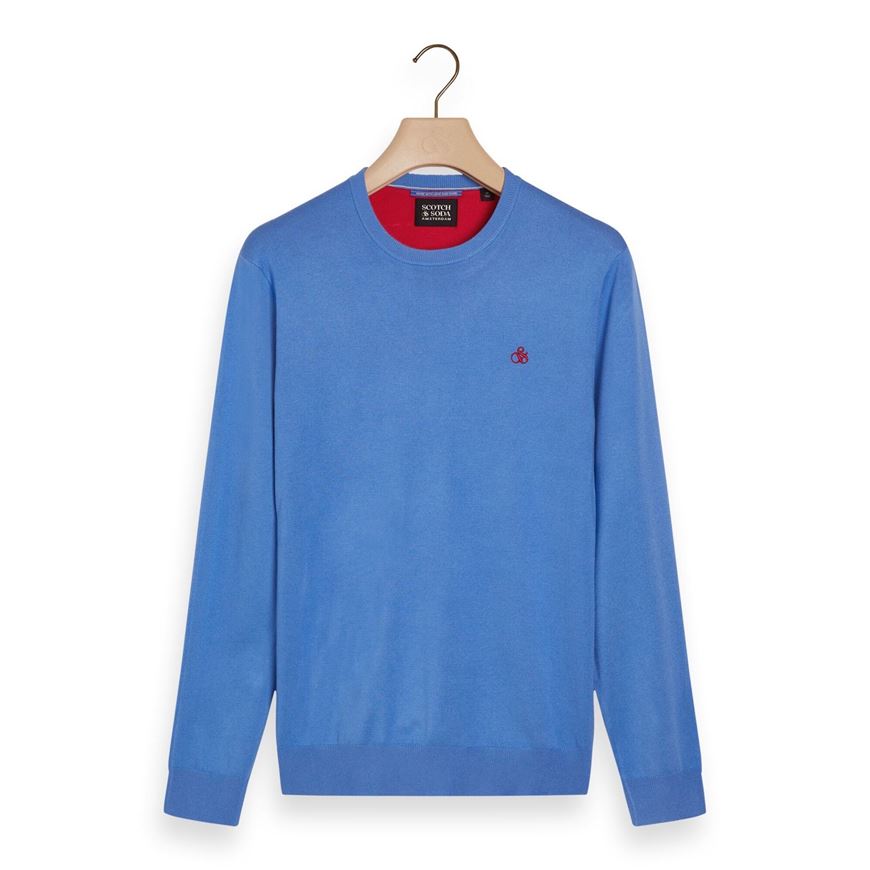 Снимка на SCOTCH&SODA MEN'S ESSENTIAL PULLOVER CREWNECK