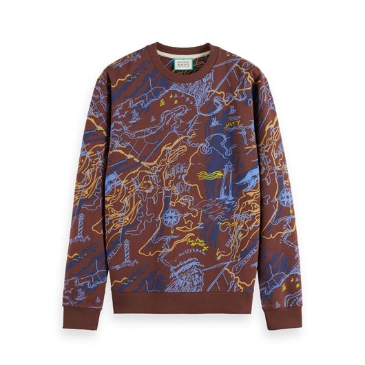 Снимка на SCOTCH&SODA MEN'S ALL OVER PRINT SWEATSHIRT