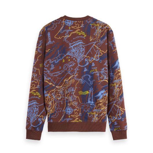 Снимка на SCOTCH&SODA MEN'S ALL OVER PRINT SWEATSHIRT