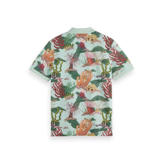 Снимка на SCOTCH&SODA MEN'S CORAL REEF CAMO PRINT POLO