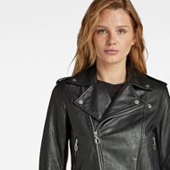 Снимка на G-STAR RAW WOMEN'S LEATHER BIKER JACKET