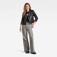 Снимка на G-STAR RAW WOMEN'S LEATHER BIKER JACKET