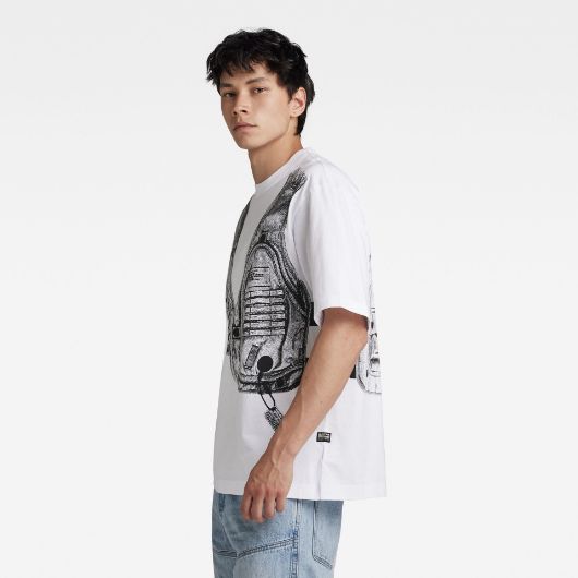 Снимка на G-STAR RAW MEN'S ARCHIVE VEST BOXY T