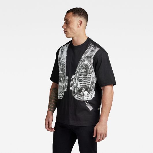 Снимка на G-STAR RAW MEN'S ARCHIVE VEST BOXY T