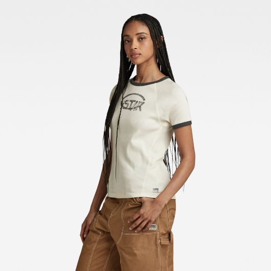 Снимка на G-STAR RAW WOMEN'S ARMY RINGER SLIM TOP