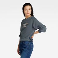 Снимка на G-STAR RAW WOMEN'S OVERDYED MERCH LOOSE SWEATER