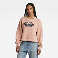 Снимка на G-STAR RAW WOMEN'S OVERDYED MERCH LOOSE SWEATER