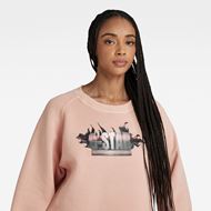 Снимка на G-STAR RAW WOMEN'S OVERDYED MERCH LOOSE SWEATER