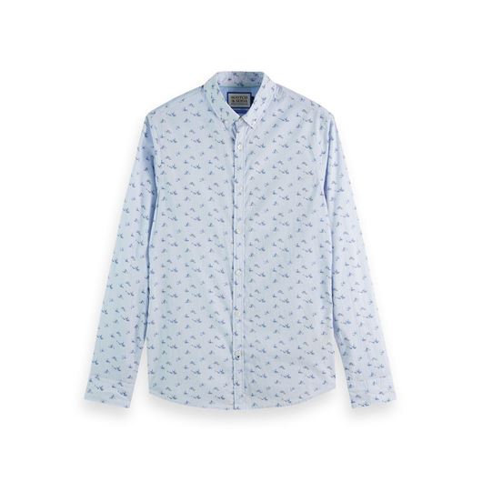 Снимка на SCOTCH&SODA MEN'S SLIM FIT ALLOVER PRINT SHIRT