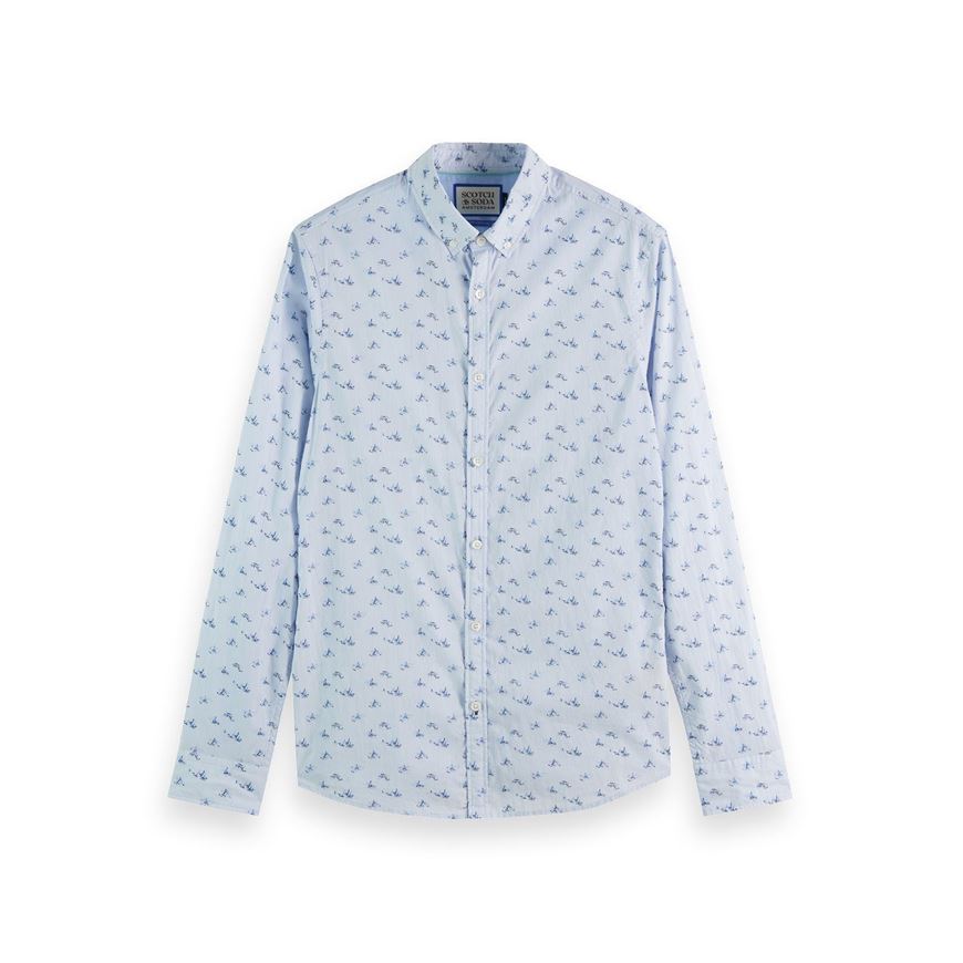 Снимка на SCOTCH&SODA MEN'S SLIM FIT ALLOVER PRINT SHIRT