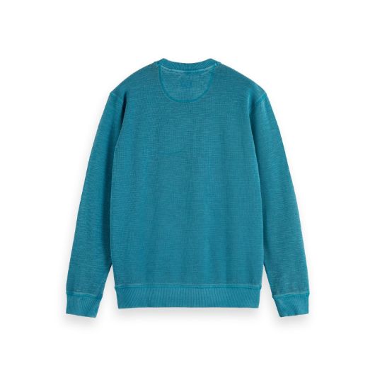 Снимка на SCOTCH&SODA MEN'S GARMENT-DYED STRUCTURED SWEATSHIRT