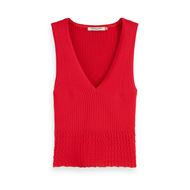 Снимка на SCOTCH&SODA WOMEN'S POINTELLE KNITTED TANK