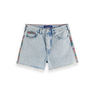 Снимка на SCOTCH&SODA WOMEN'S THE RAY 5 POCKET LOW RISE DENIM SHORT / SEA STAR