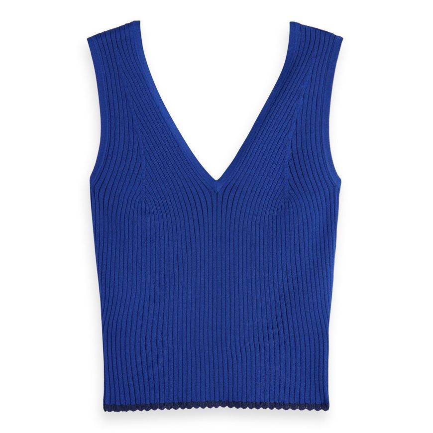 Снимка на SCOTCH&SODA WOMEN'S TIE BACK KNITTED TANK