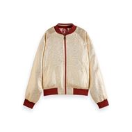 Снимка на SCOTCH&SODA WOMEN'S PRINTED REVERSIBLE BOMBER JACKET