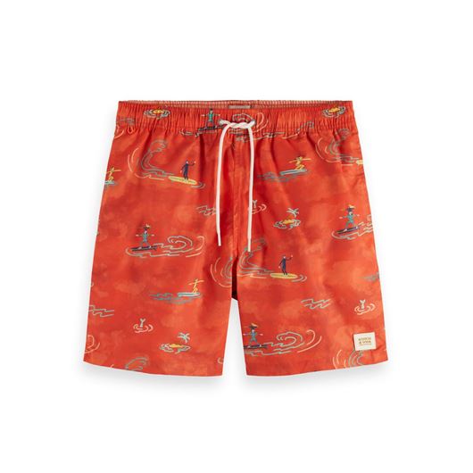 Снимка на SCOTCH&SODA MEN'S MID LENGTH SWIM SHORT ALL OVER PRINT