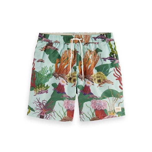 Снимка на SCOTCH&SODA MEN'S MID LENGTH SWIM SHORT ALL OVER PRINT