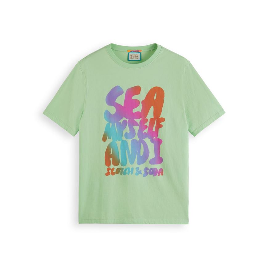 Снимка на SCOTCH&SODA MEN'S FRONT ARTWORK T-SHIRT