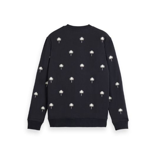 Снимка на SCOTCH&SODA MEN'S ALL-OVER EMBROIDERY SWEATSHIRT