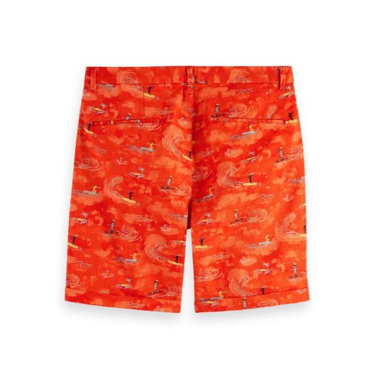 Снимка на SCOTCH&SODA MEN'S STUART- PRINTED STRETCH-COTTON CHINO SHORT