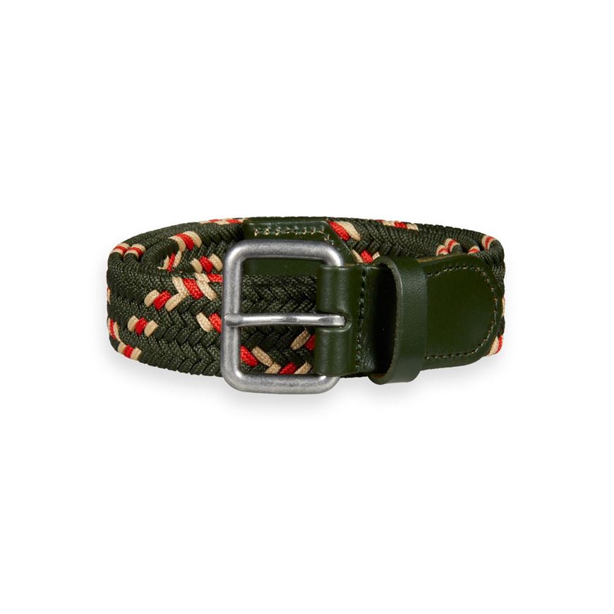 Снимка на SCOTCH&SODA MEN'S LEATHER TRIMMED BRAIDED CORD BELT