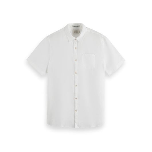 Снимка на SCOTCH&SODA MEN'S SHORT SLEEVE LINEN SHIRT