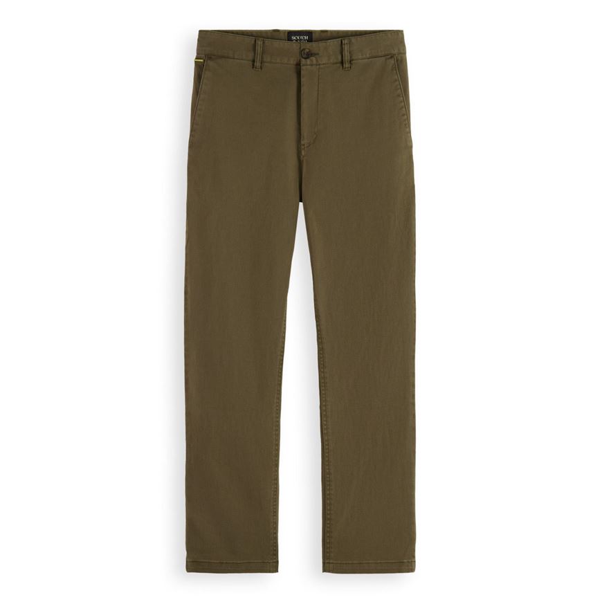 Снимка на SCOTCH&SODA MEN'S DRIFT- GARMENT-DYED STRETCH TWILL CHINO