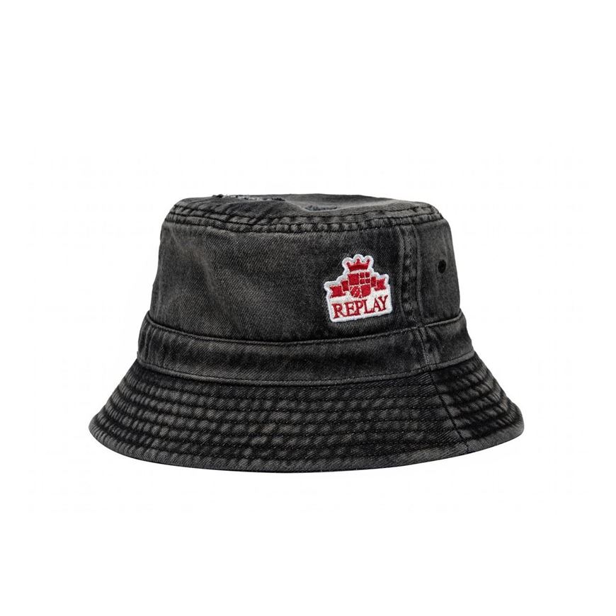 Снимка на REPLAY MEN'S BUCKET HAT IN WASHED DENIM