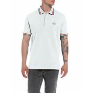 Снимка на REPLAY MEN'S POLO SHIRT WITH CONTRASTING-COLOURED EDGES