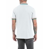 Снимка на REPLAY MEN'S POLO SHIRT WITH CONTRASTING-COLOURED EDGES