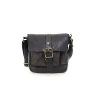 Снимка на CAMPOMAGGI CROSSBODY BAG BERLINO IN BLACK LEATHER