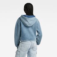 Снимка на G-STAR RAW WOMEN'S INDIGO LOOSE HOODED SWEATER