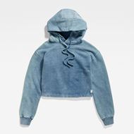 Снимка на G-STAR RAW WOMEN'S INDIGO LOOSE HOODED SWEATER