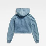 Снимка на G-STAR RAW WOMEN'S INDIGO LOOSE HOODED SWEATER