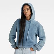 Снимка на G-STAR RAW WOMEN'S INDIGO LOOSE HOODED SWEATER