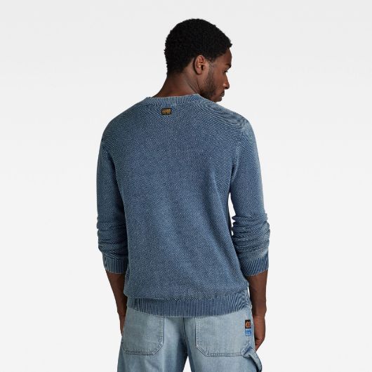 Снимка на G-STAR RAW MEN'S INDIGO MOSS R KNIT