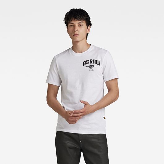 Снимка на G-STAR RAW MEN'S SKELETON DOG CHEST GR SLIM T-SHIRT