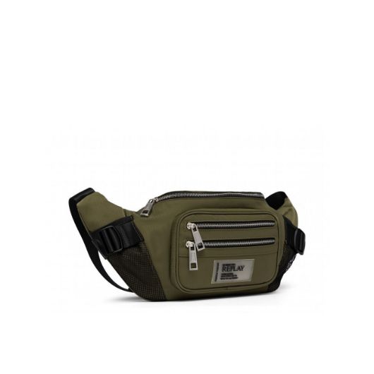 Снимка на REPLAY MEN'S WAIST BAG IN NYLON TWILL FABRIC