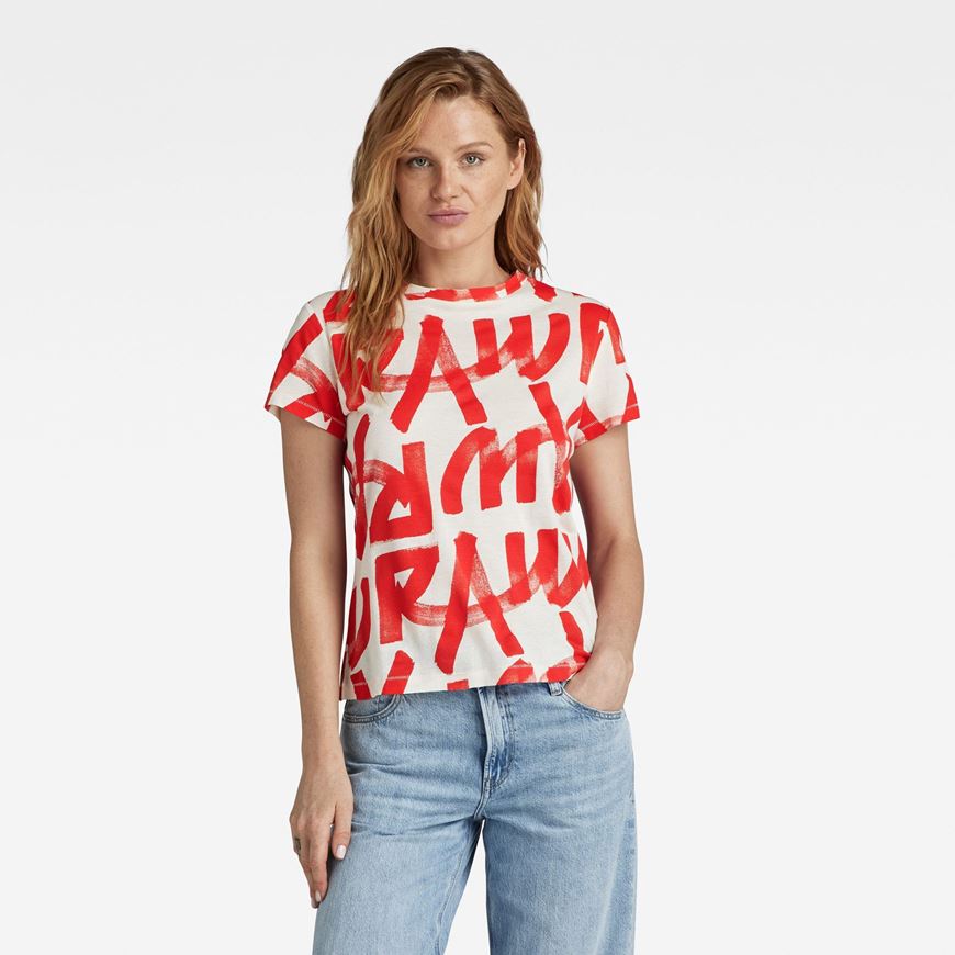 Снимка на G-STAR RAW WOMEN'S CALLIGRAPHY AO TOP