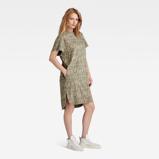 Снимка на G-STAR RAW WOMEN'S PRINTED LOOSE T-SHIRT DRESS