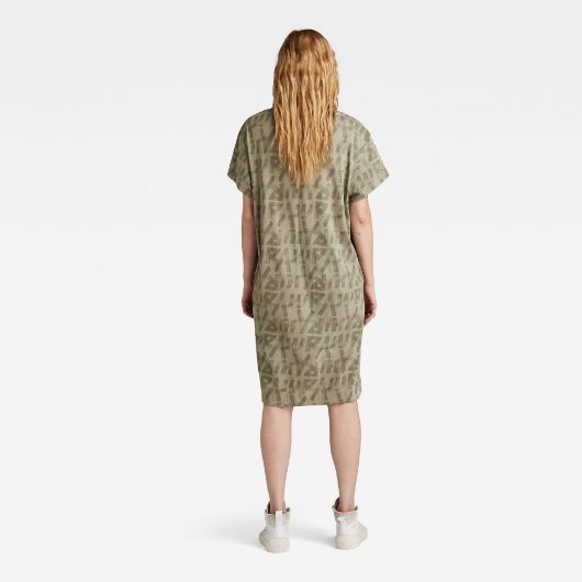 Снимка на G-STAR RAW WOMEN'S PRINTED LOOSE T-SHIRT DRESS