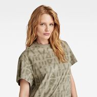 Снимка на G-STAR RAW WOMEN'S PRINTED LOOSE T-SHIRT DRESS