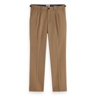 Снимка на SCOTCH&SODA MEN'S STRAIGHT FIT PLEATED COTTON/LINEN TWILL CHINO