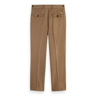 Снимка на SCOTCH&SODA MEN'S STRAIGHT FIT PLEATED COTTON/LINEN TWILL CHINO