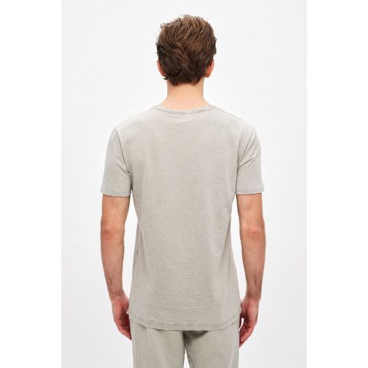 Снимка на DIRTY LAUNDRY MEN'S  OPEN STICHES ASYMMETRIC T-SHIRT