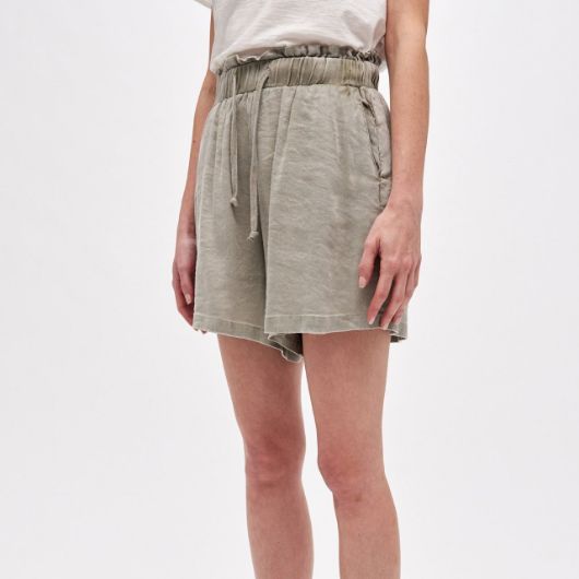 Снимка на DIRTY LAUNDRY WOMEN'S RAFFLE WAIST SHORTS