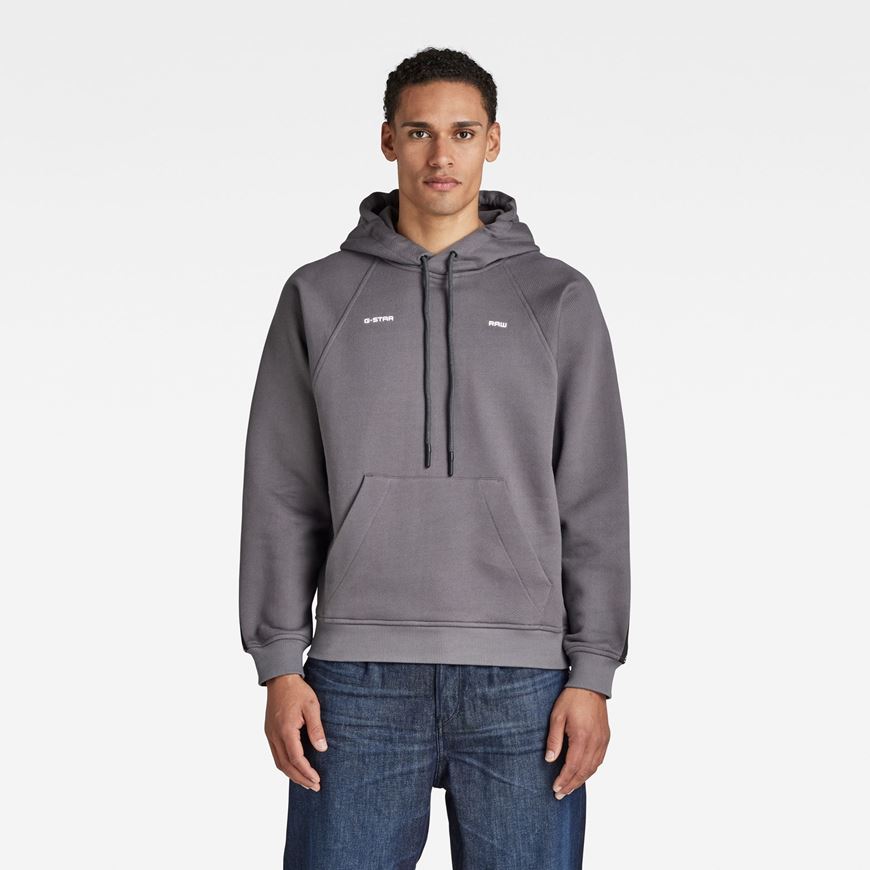 Снимка на G-STAR RAW MEN'S TAPE RAGLAN LOOSE HOODED SWEATER