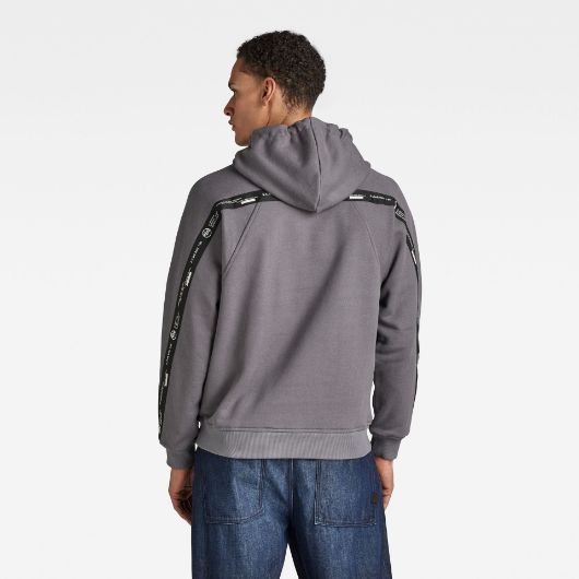 Снимка на G-STAR RAW MEN'S TAPE RAGLAN LOOSE HOODED SWEATER