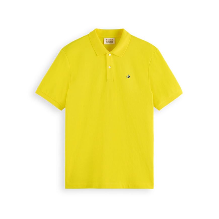 Снимка на SCOTCH&SODA MEN'S ESSENTIAL ORGANIC COTTON PIQUE POLO